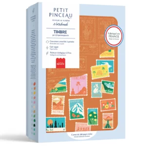 NOTEBOOK A PEINDRE TIMBRE