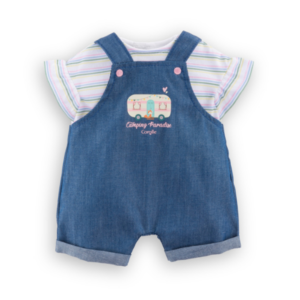 BB36 COMBISHORT-T-SHIRT PETIT EXPLORATEUR