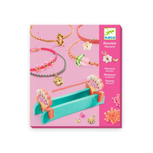 BRACELETS MACRAME ROSES