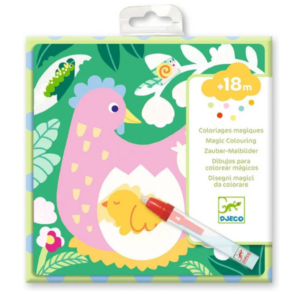 COLORIAGE MAGIQUE COUCOU CACHE MAMAN-BEBE DU JARDIN