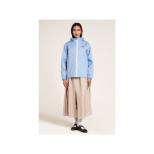 IMPERMÉABLE PASSY PRINT-OXFORD BLEU-M